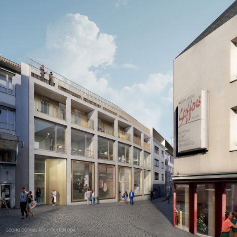 Wohn- und Geschäftshaus in Aachen